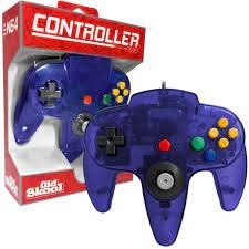 N64 Controller Mauve Transparente (New)